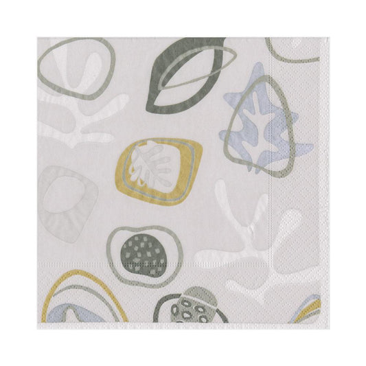 Kinetic Grey Luncheon Napkin