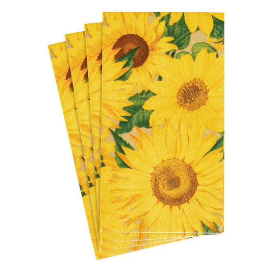 Sunflowers Paper Guest Towels