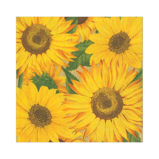 Sunflowers Paper Luncheon Napkins