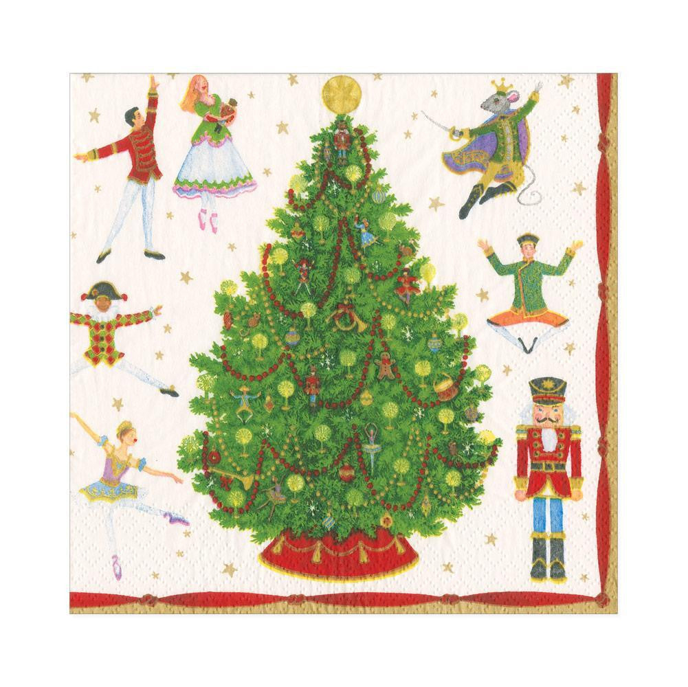 Nutcracker Ballet Paper Luncheon Napkins