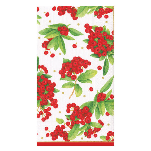 Christmas Berry Guest Towel