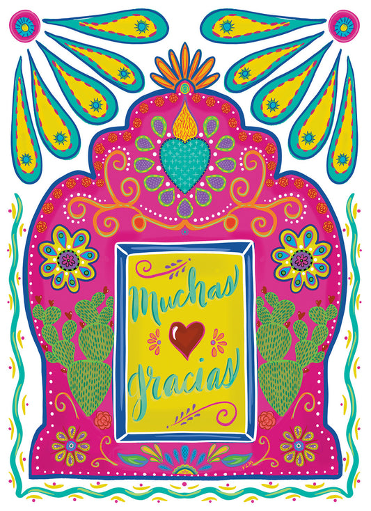 Muchas Gracias Greeting Card