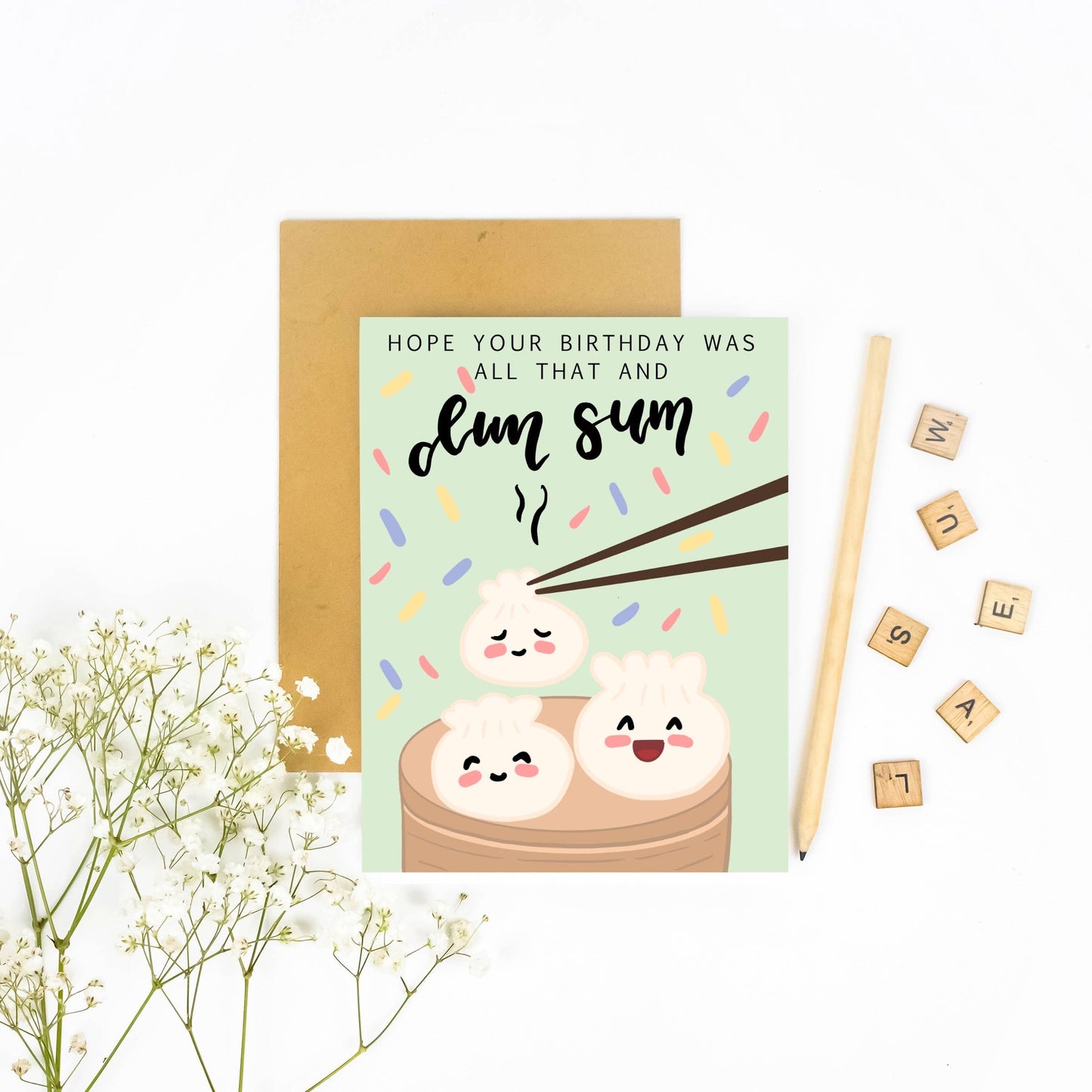 Hope Your Birthday Was All That and Dim Sum! - Birthday Card