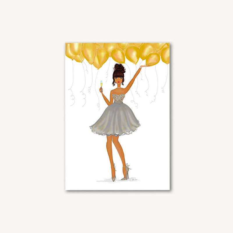 Let's Celebrate Greeting Card - Birthday, Congratulations