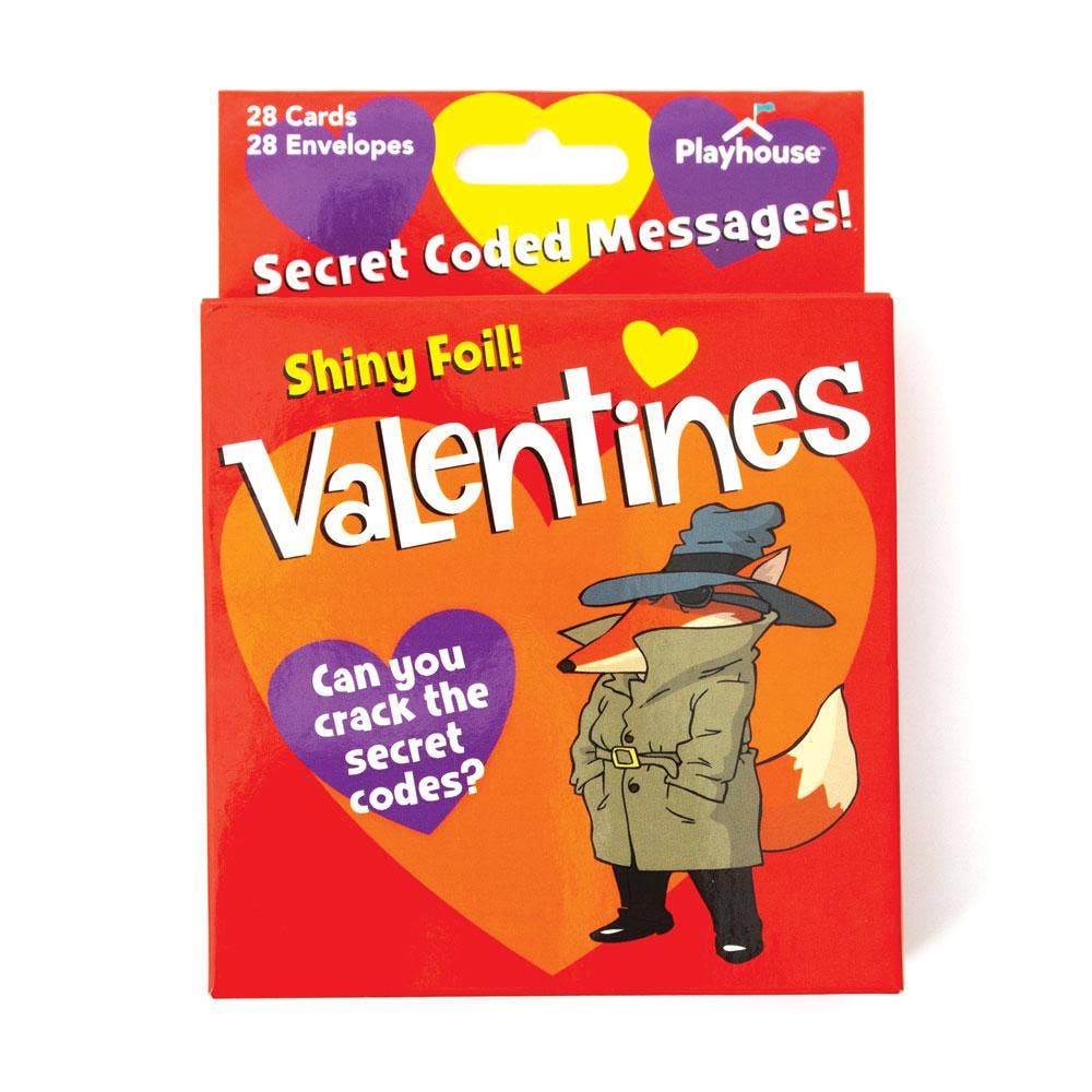 Secret Agent Decoder Valentines