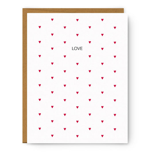 Love Hearts - Love Card