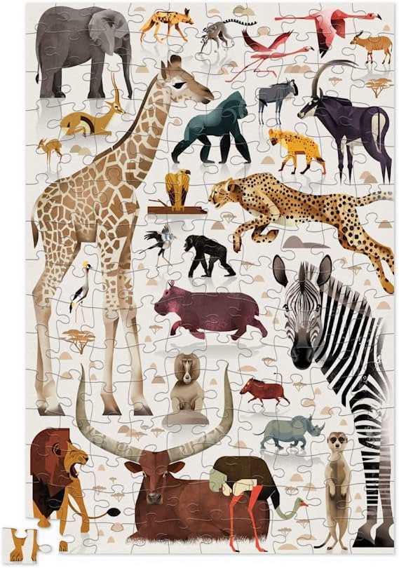 African Animals 150 pc Puzzle