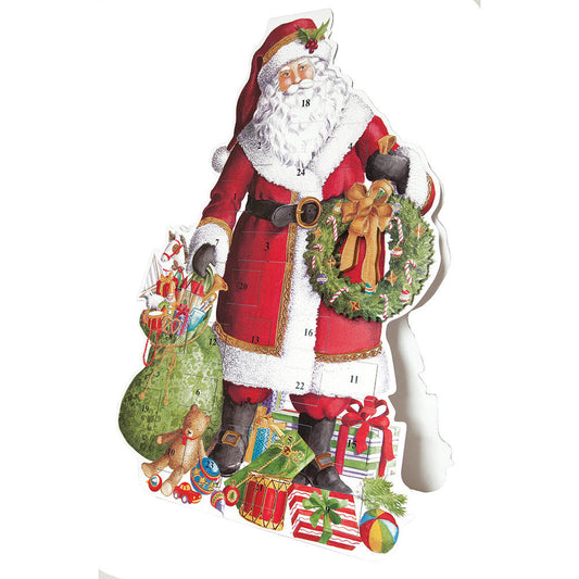 Standing Santa Claus Advent Calendar