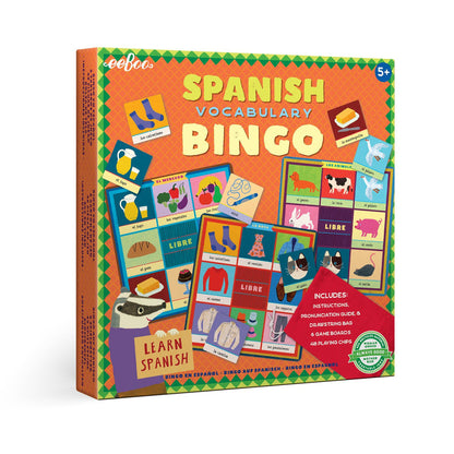 Spanish Vocabulary Bingo
