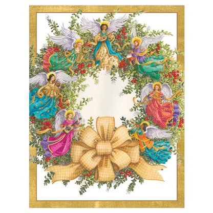 Angel Wreath Boxed Christmas Cards