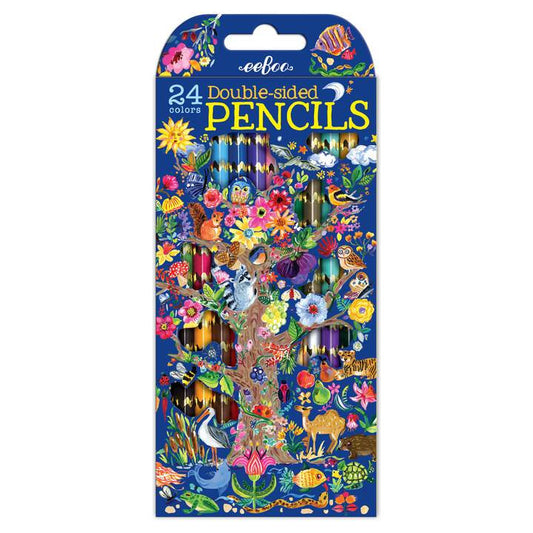 Tree of Life 12 DBL sided pencils