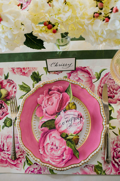 Peony Table Accents