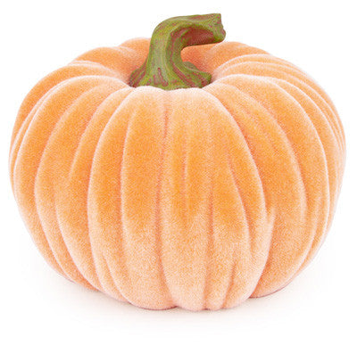 Medium Velvet Pumpkin - Orange