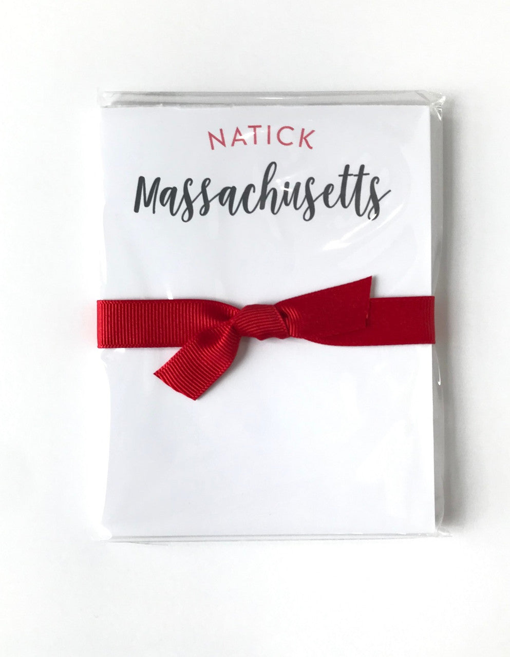 Natick Massachusetts Mini Notepad