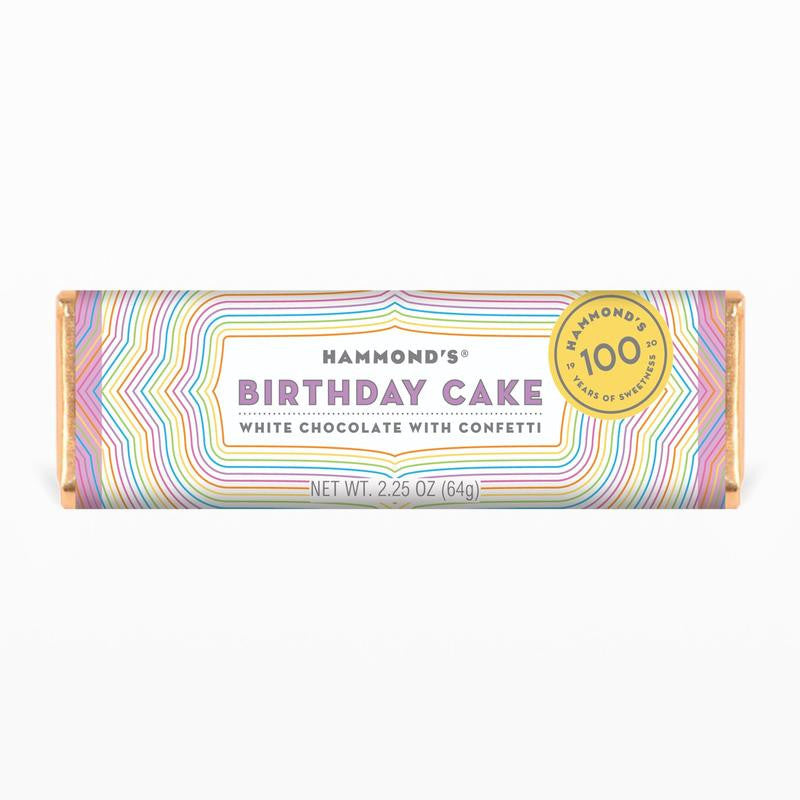 Birthday Cake White Chocolate Bar