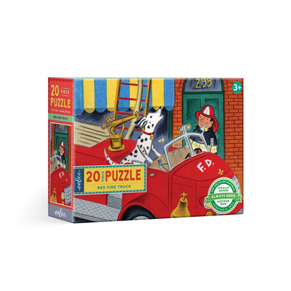 Red Fire Truck 20 Piece Puzzle