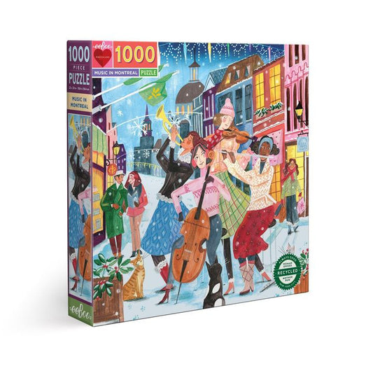 Music in Montreal 1000 Piece Puzzle