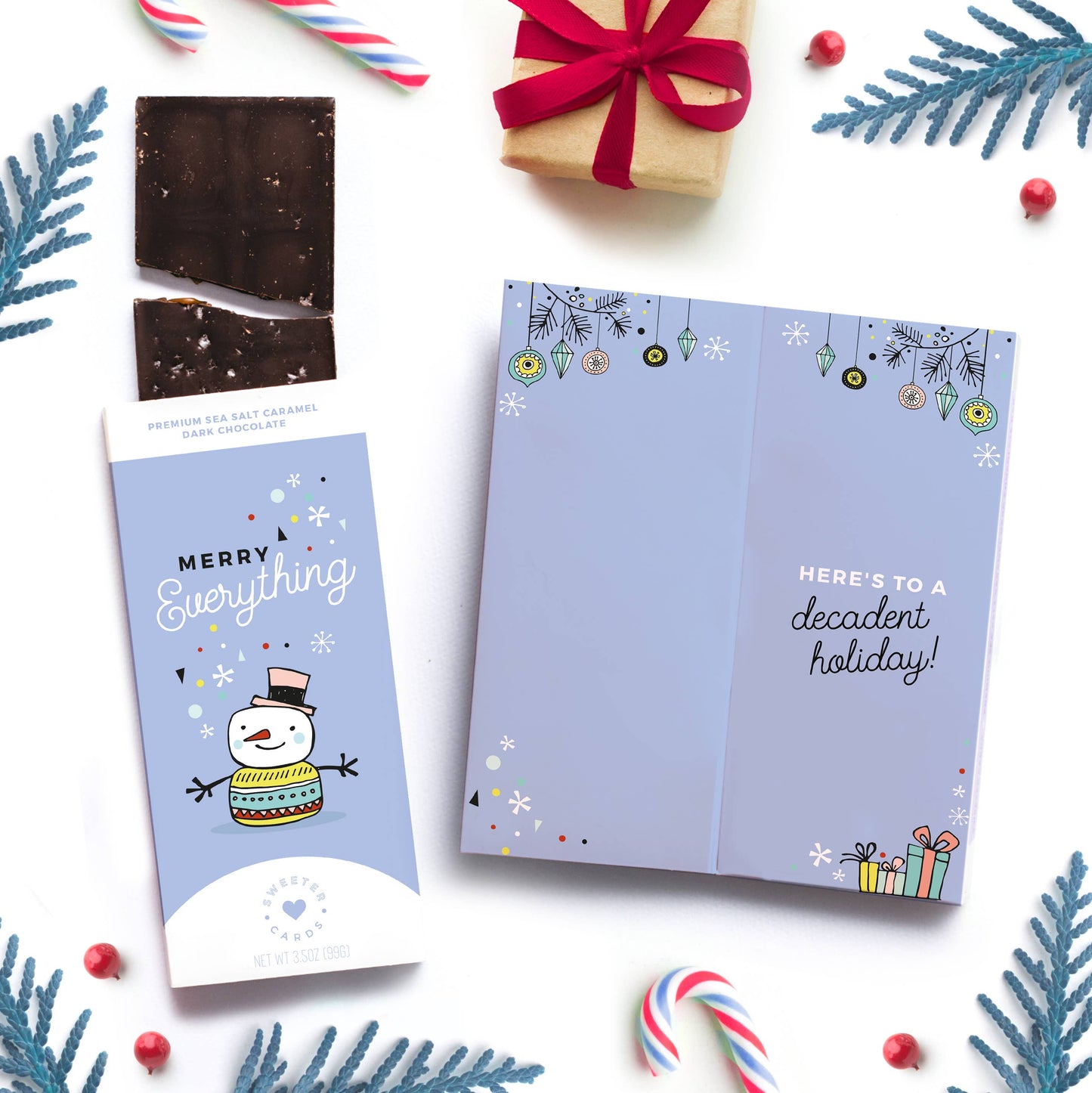 Holiday Chocolate Bar – Merry Everything