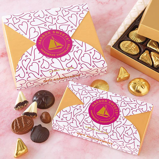 Wrapped in Love Valentine Chocolate Gift Box Harbor Sweets