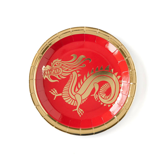 Lunar New Year Dragon Plates