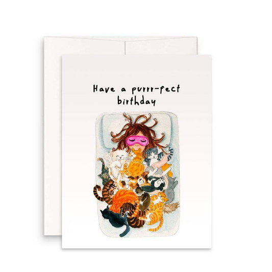 Crazy Cat Lady - Funny Birthday Card