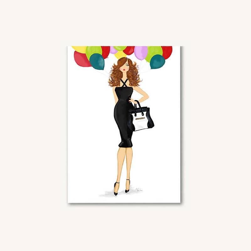 Balloon Bouquet Greeting Card