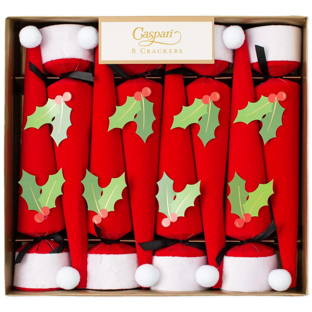 Santa Hat Cone-Shaped Celebration Christmas Crackers