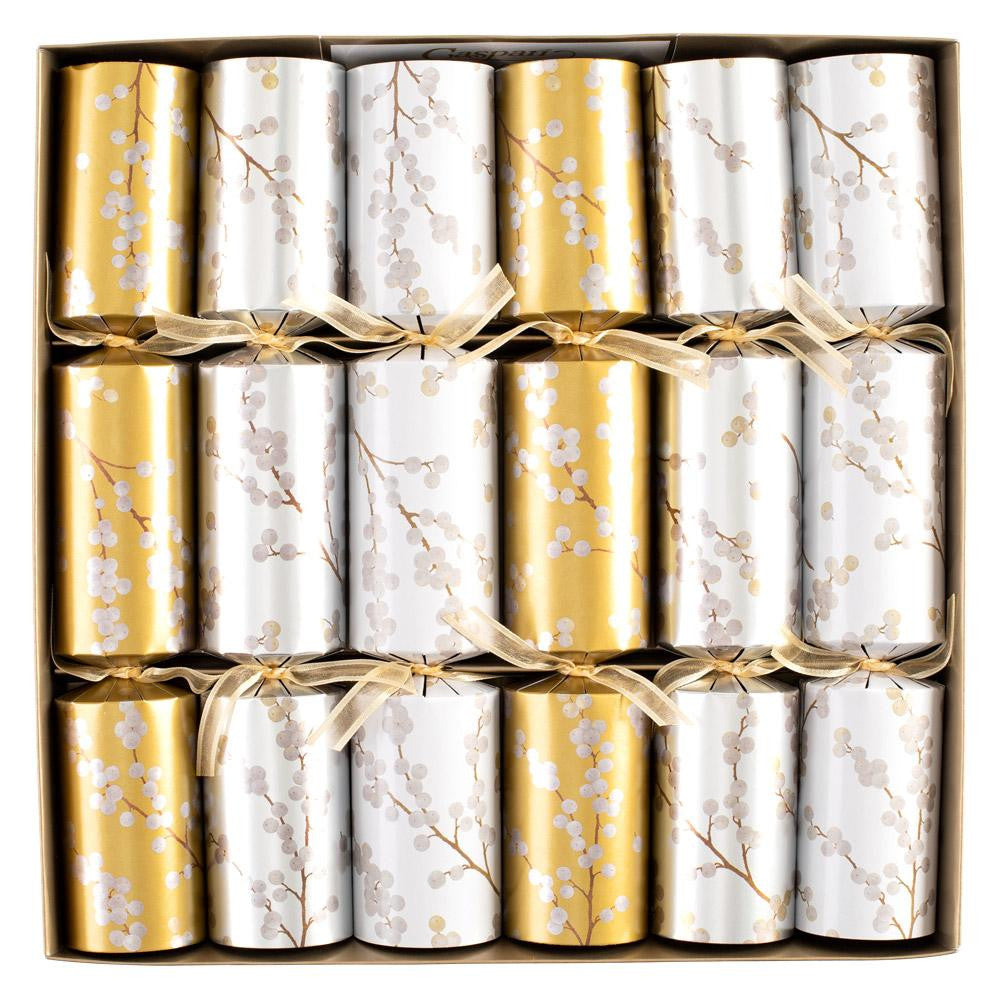 Berry Branches Celebration Christmas Crackers - 6 Per Box