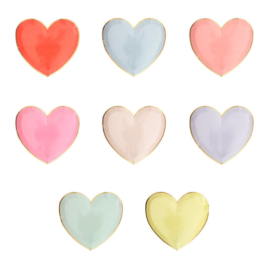 Party Palette Heart Small Plate