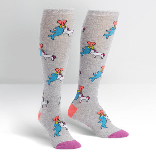 Great Horns Think Alike Knee High Socks