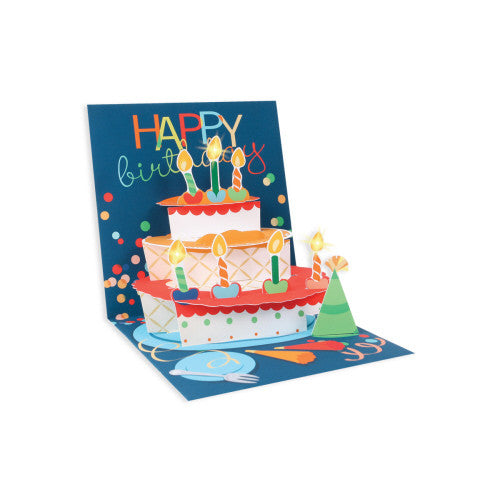 Birthday Cake Pop-up Greeting Card